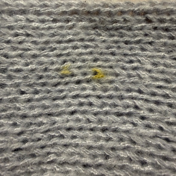 Lavender Multicolor Peace Sign Crew Neck Sweater | Size Large - Picture 8 of 8